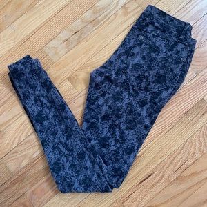 Express Snake Print Jeggings